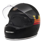 Capacete Urban Bigbore S Fire Stripes Preto