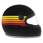 Capacete Urban Bigbore S Fire Stripes Preto
