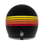 Capacete Urban Bigbore S Fire Stripes Preto
