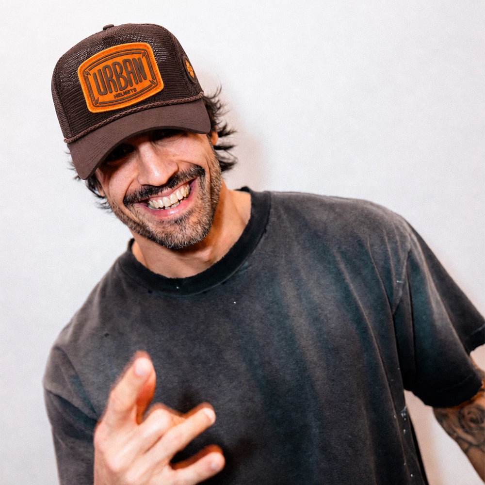 Boné Urban Mesh Trucker Marrom