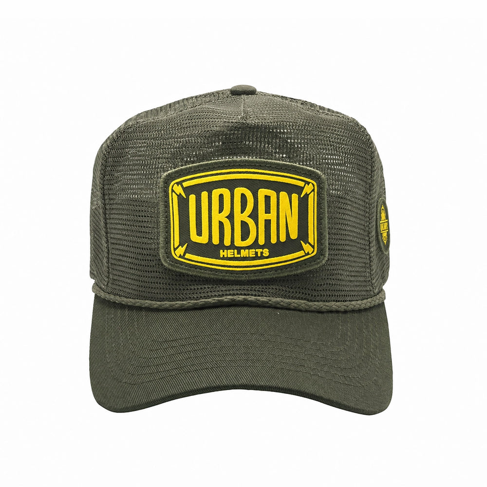 Boné Urban Mesh Trucker Verde Musgo