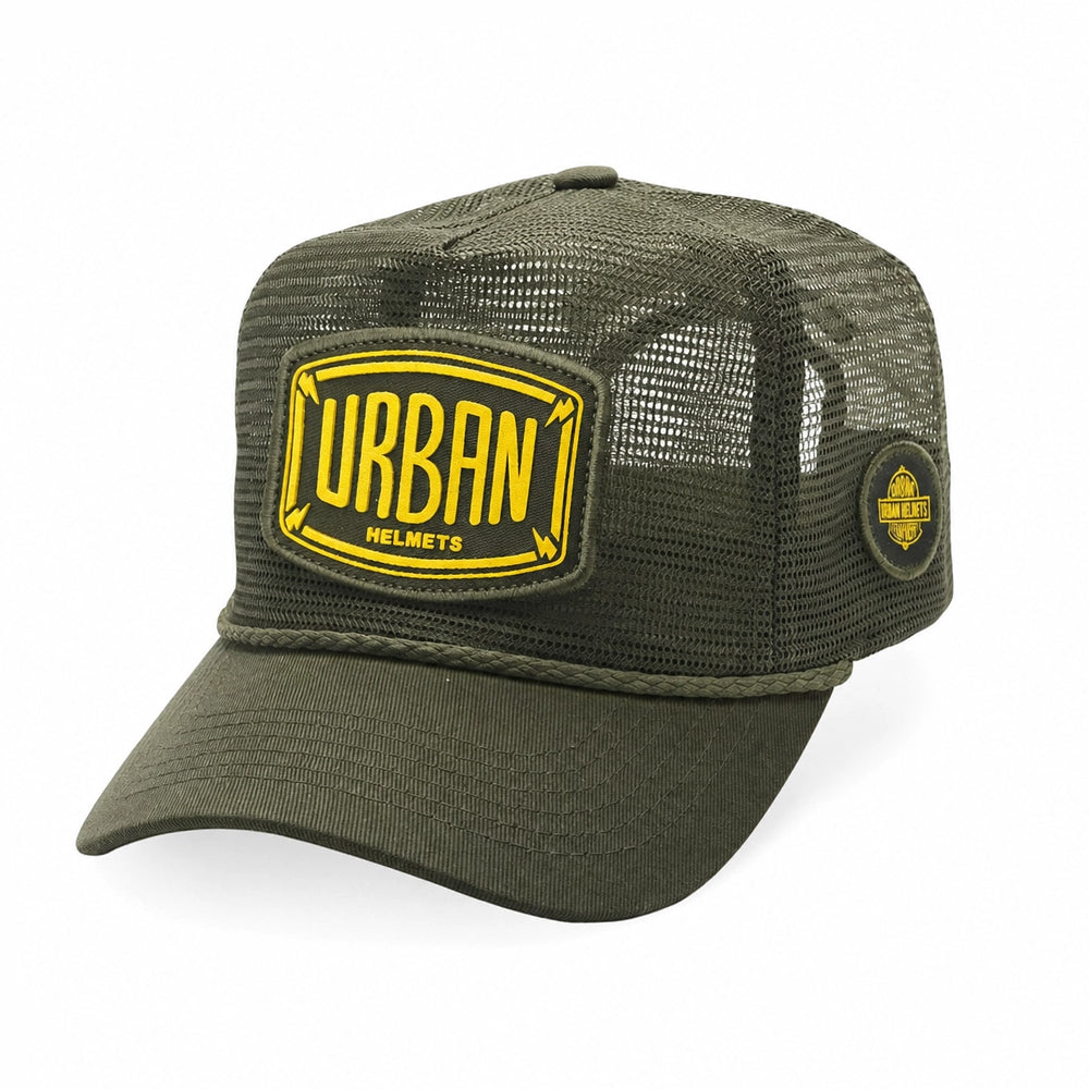 Boné Urban Mesh Trucker Verde Musgo