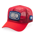 Boné Urban Mesh Trucker Red