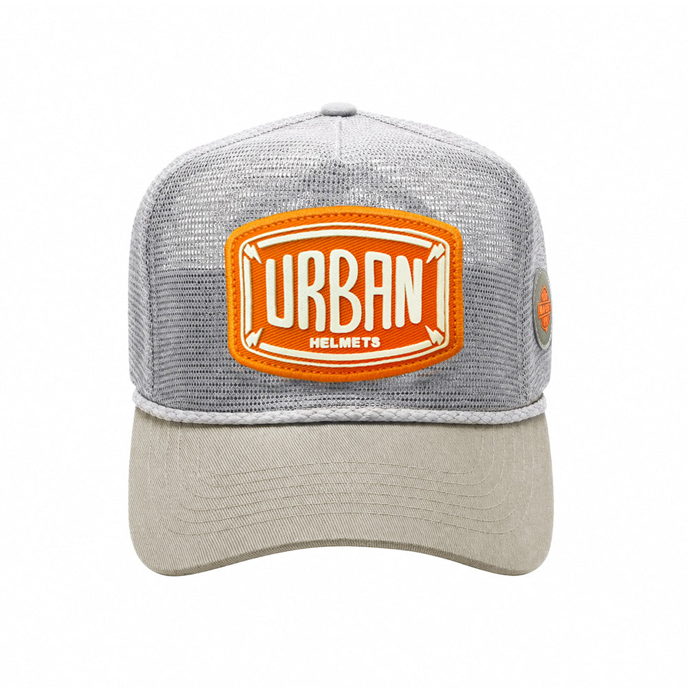 Boné Urban Mesh Trucker Cinza