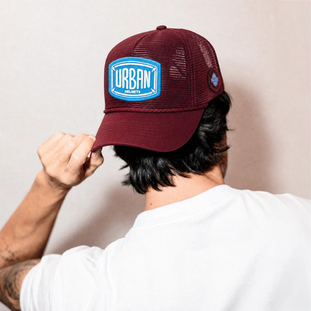 Boné Urban Mesh Trucker Vinho