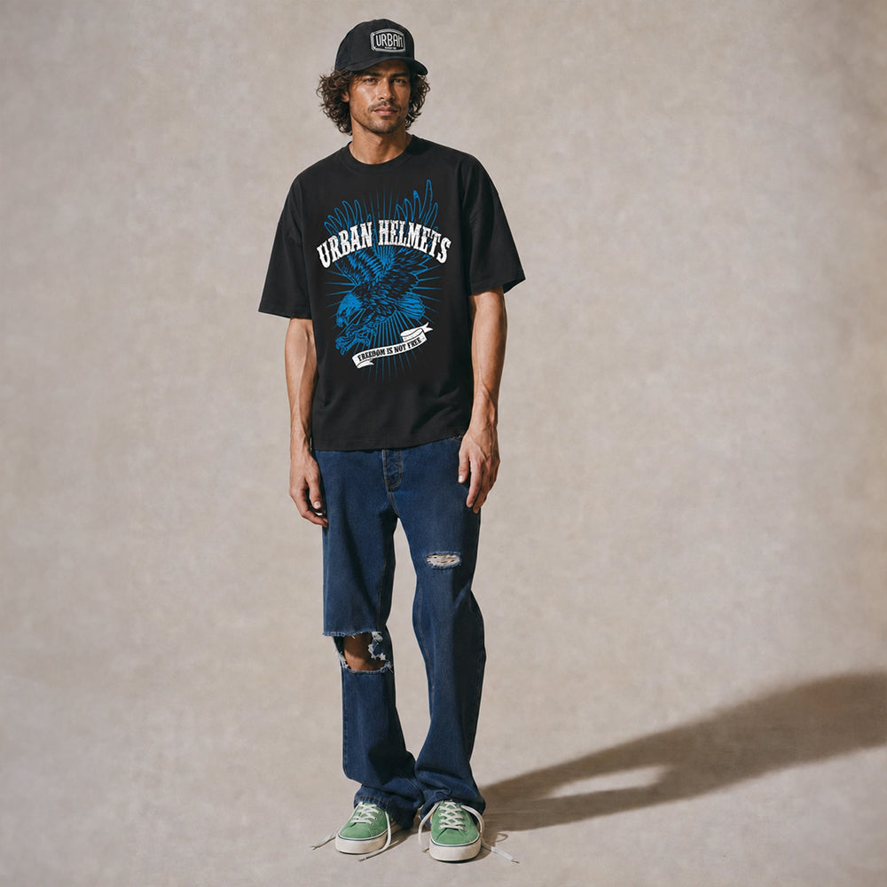 Camiseta Urban Black Free Bird