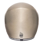 Capacete Urban Cafe Racer Champanhe Flake