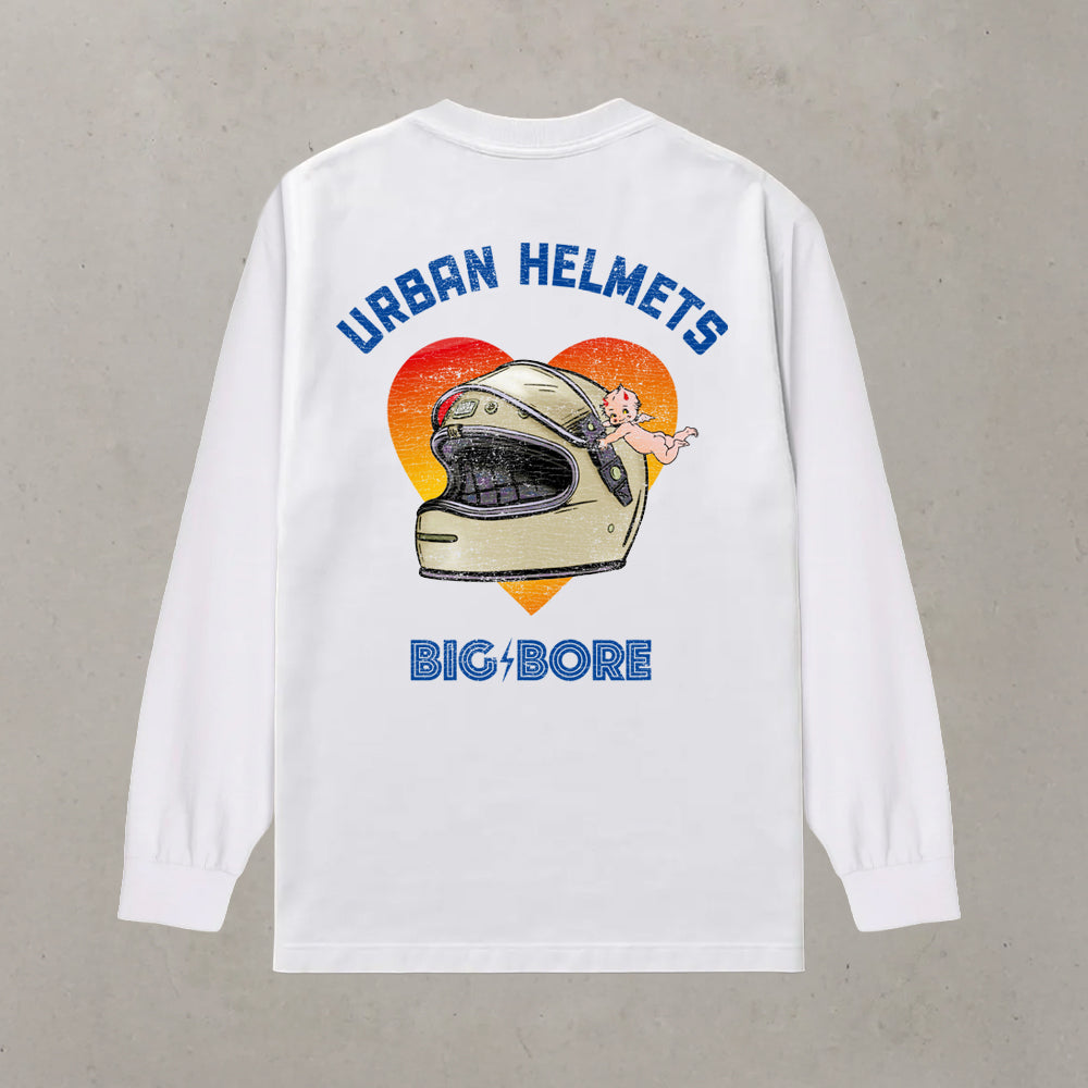 Camiseta Urban White Manga Longa Bigbore