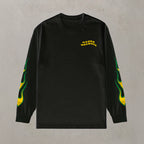 Camiseta Urban Black Manga Longa Fire Bell