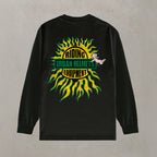 Camiseta Urban Black Manga Longa Fire Bell