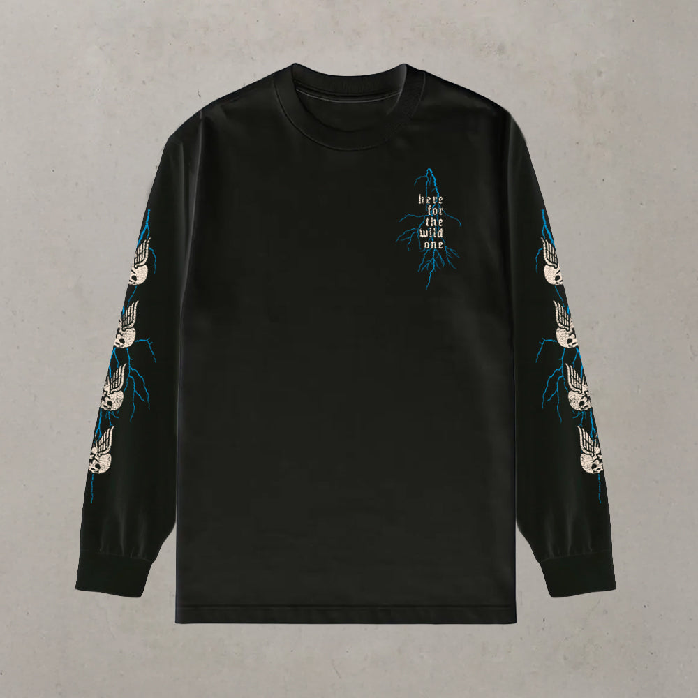 Camiseta Urban Black Manga Longa Thunder