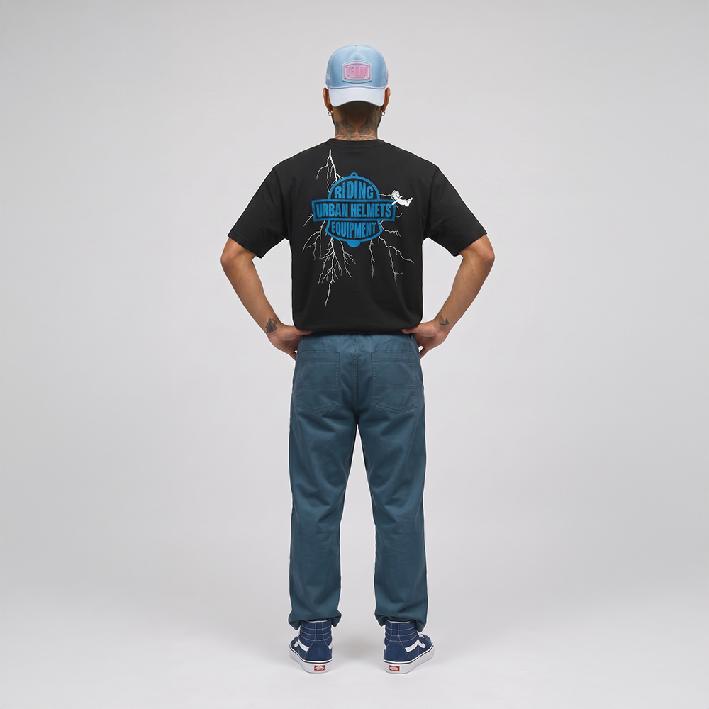 Camiseta Urban Black Free Bird