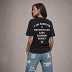 Camiseta Urban Black I Am Addicted
