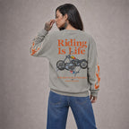 Casaco Urban Gray Riding Is Life
