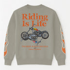 Casaco Urban Gray Riding Is Life