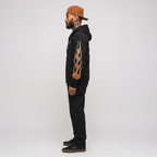 Casaco Urban Hoodie Black Rock Skull