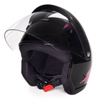 Capacete Wind V3 Visor Femme Preto
