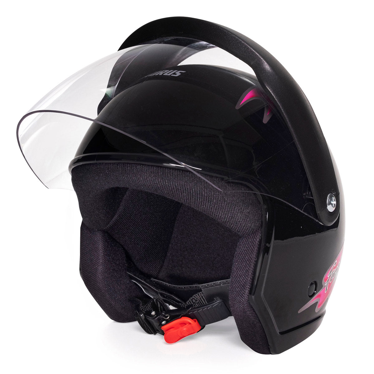 Capacete Wind V3 Visor Femme Preto