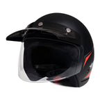 Capacete Wind V3 Tecno Preto Fosco