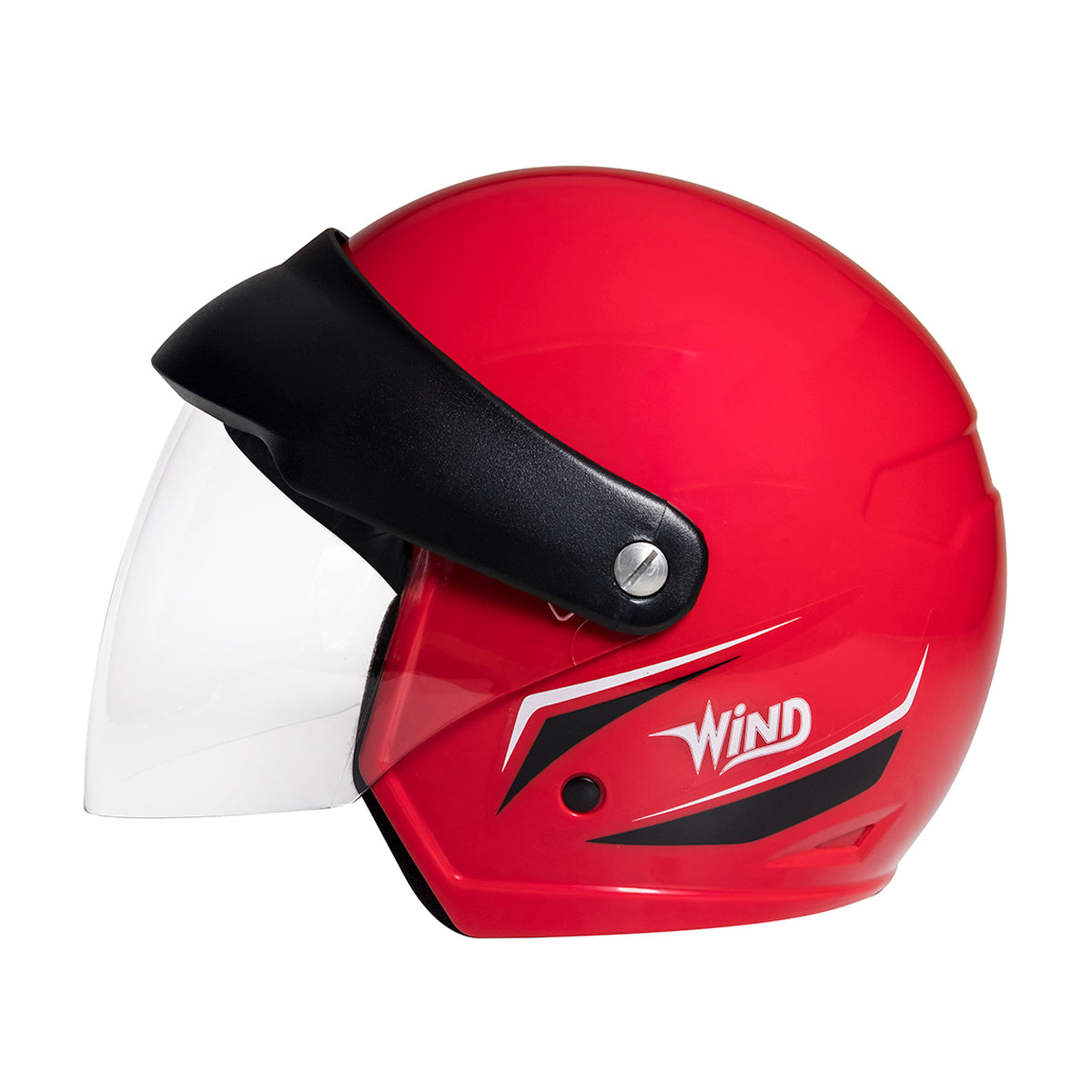 Capacete Wind V3 Tecno Visor Vermelho