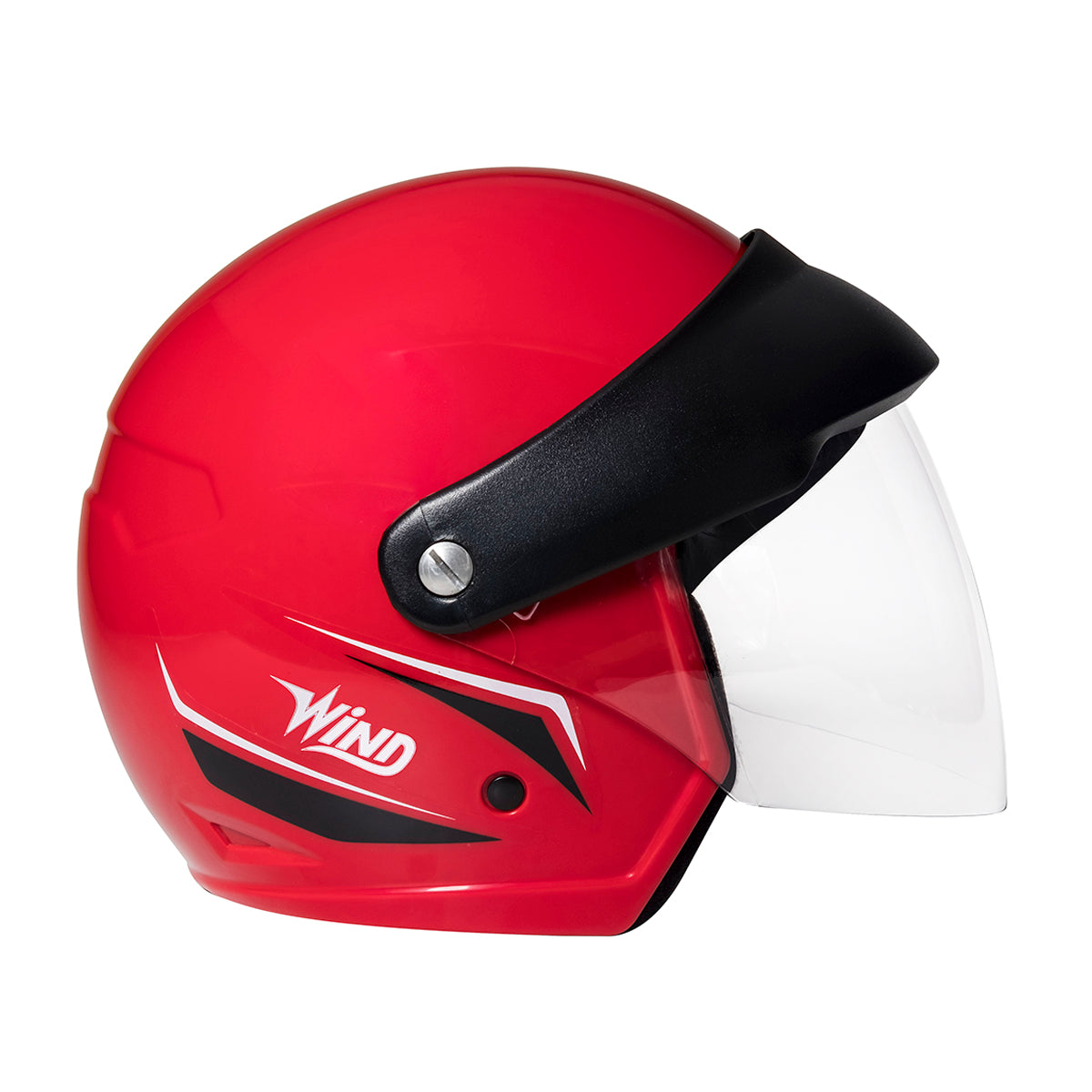 Capacete Wind V3 Tecno Visor Vermelho