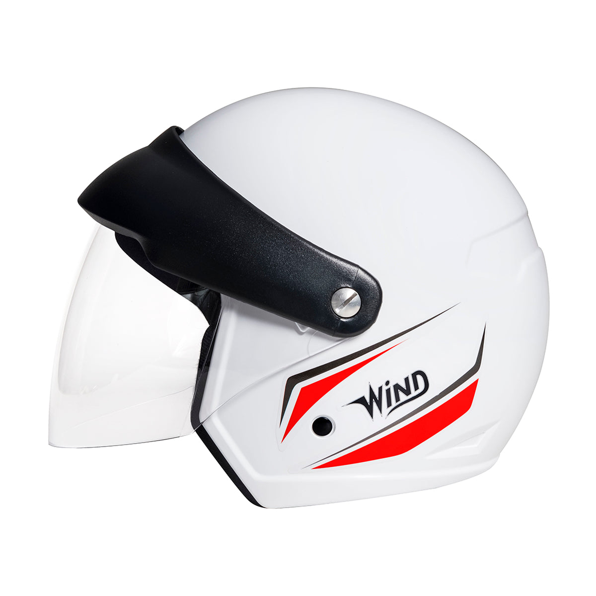 Capacete Wind V3 Tecno Visor Branco