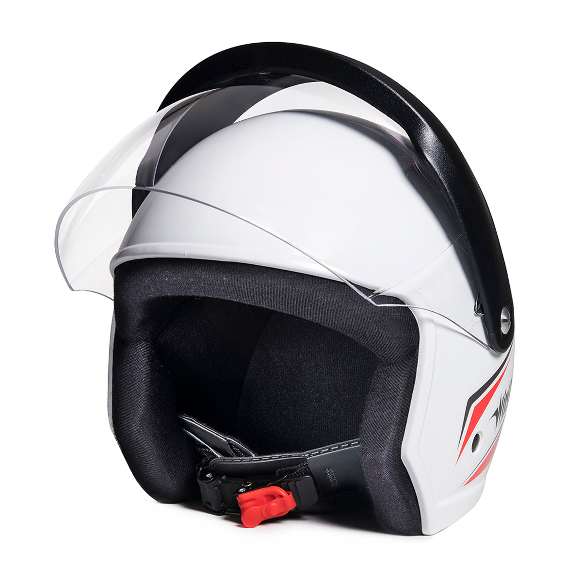 Capacete Wind V3 Tecno Visor Branco