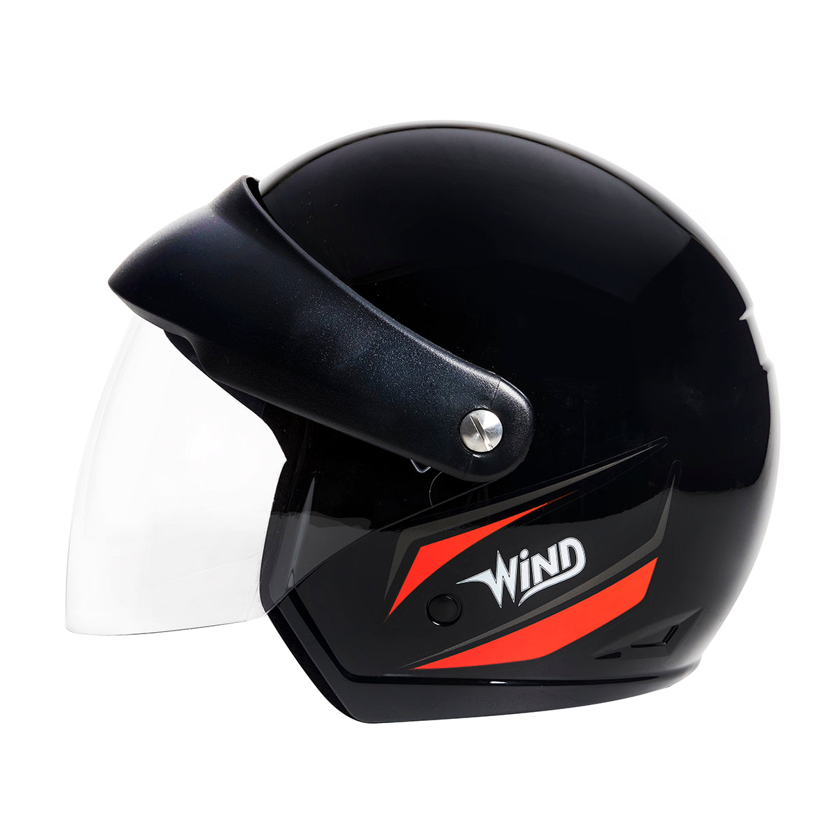 Capacete Wind V3 Tecno Visor Preto