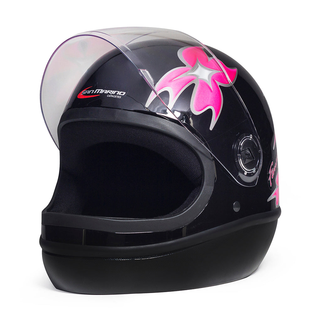 Capacete Fórmula 1 Femme Preto