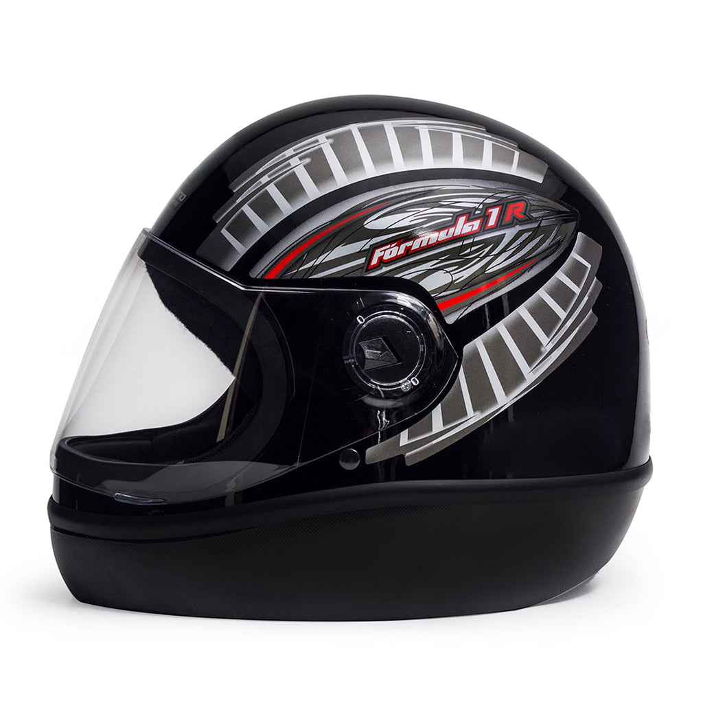 Capacete Fórmula 1 Graphic Preto