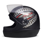 Capacete Fórmula 1 Graphic Preto Fosco