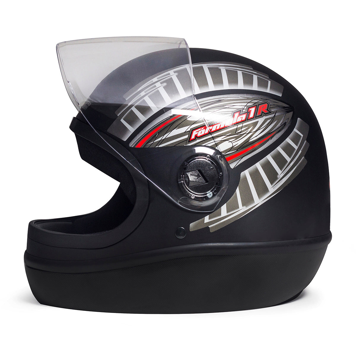 Capacete Fórmula 1 Graphic Preto Fosco