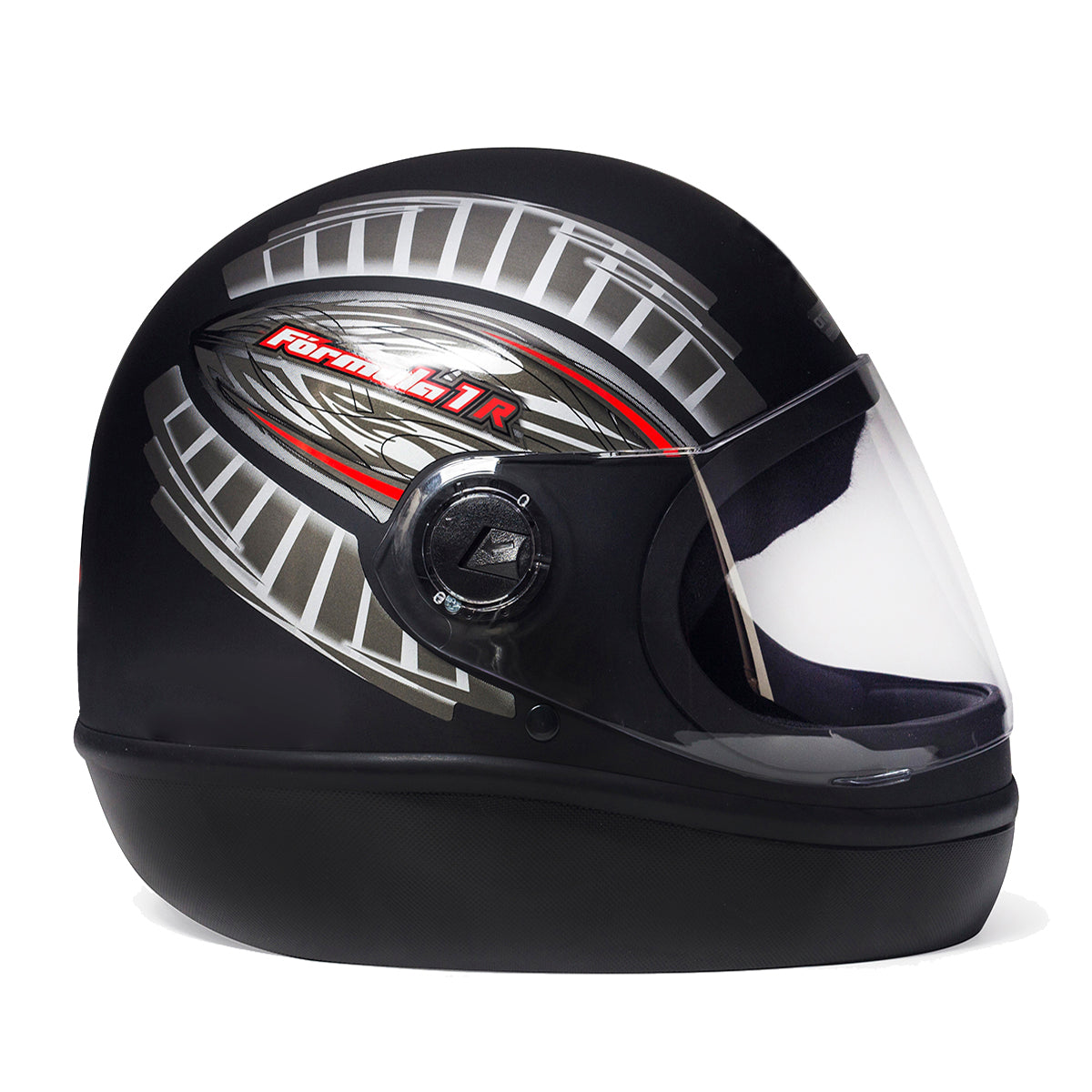 Capacete Fórmula 1 Graphic Preto Fosco