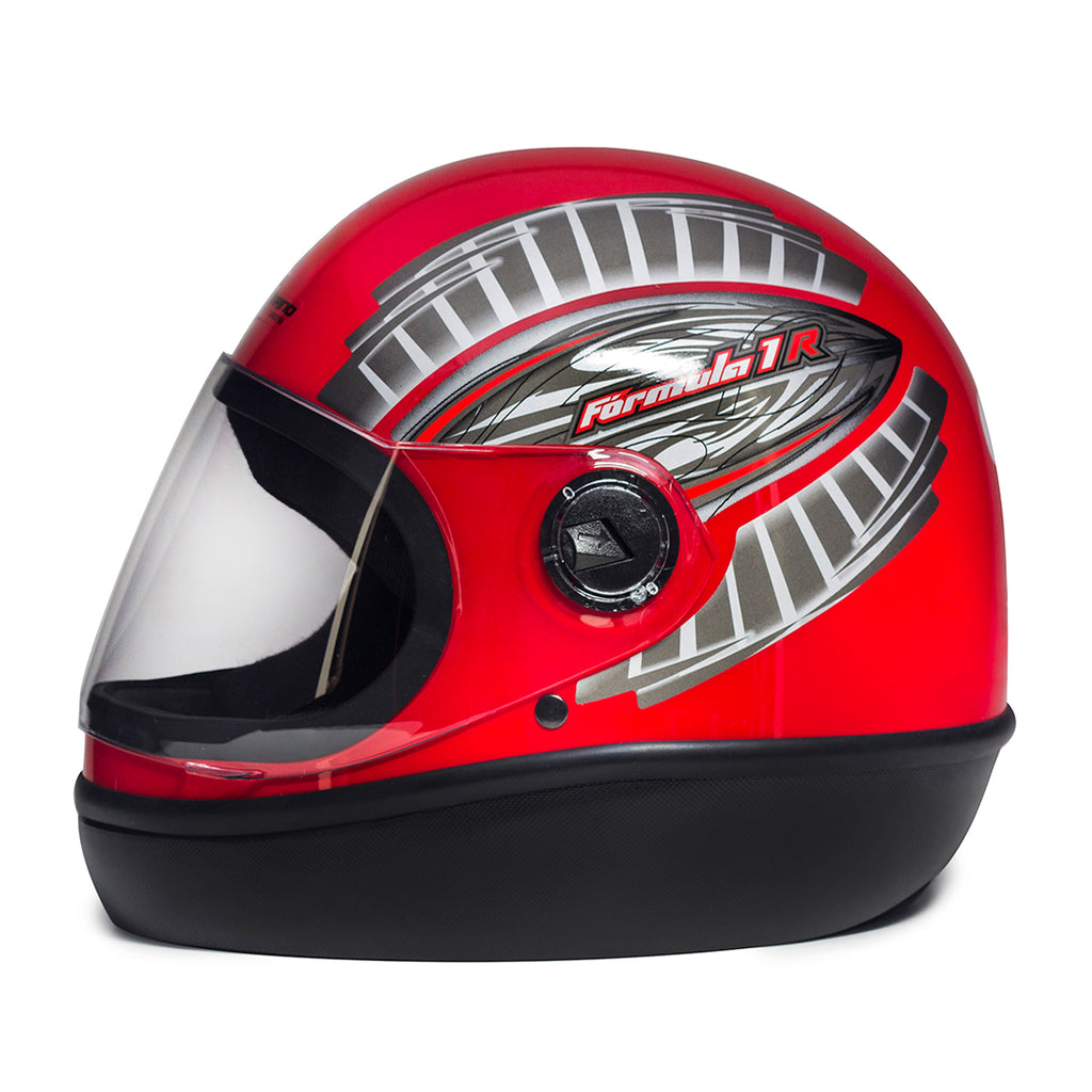 Capacete Fórmula 1 Graphic Vermelho