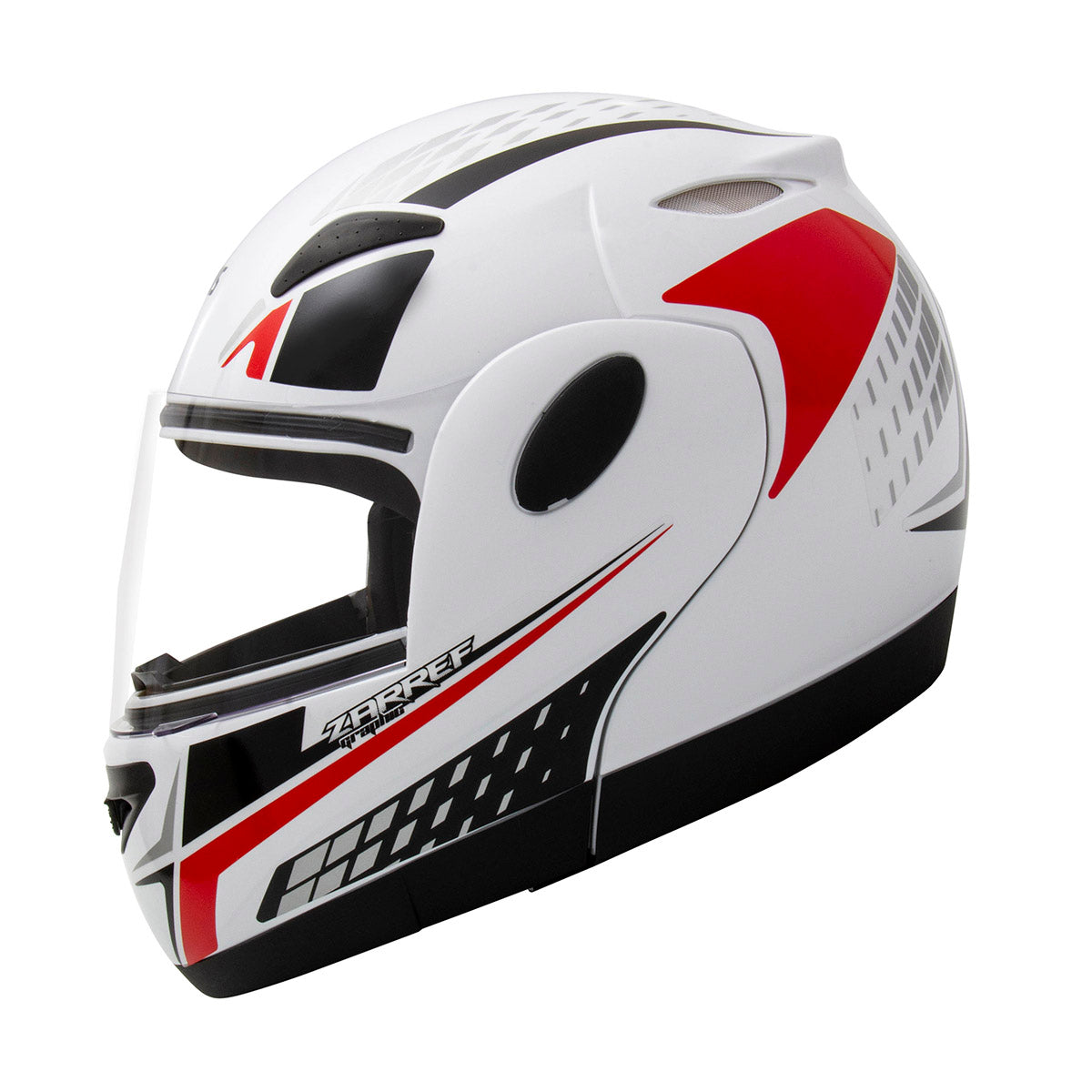 Capacete Zarref Graphic Branco
