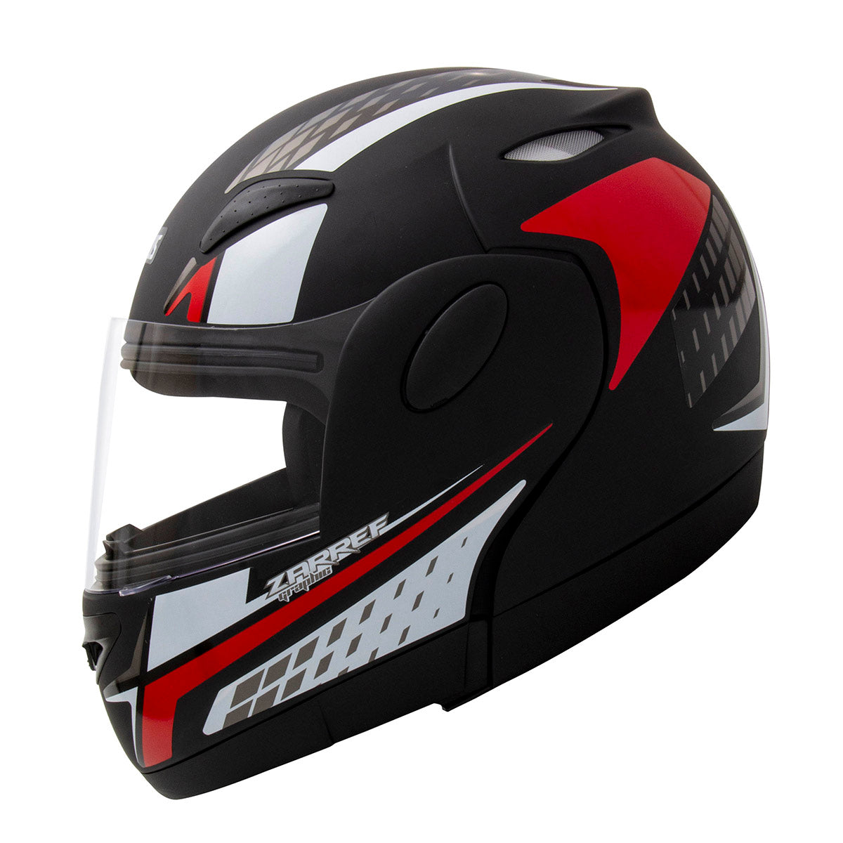 Capacete Zarref Graphic Preto Fosco
