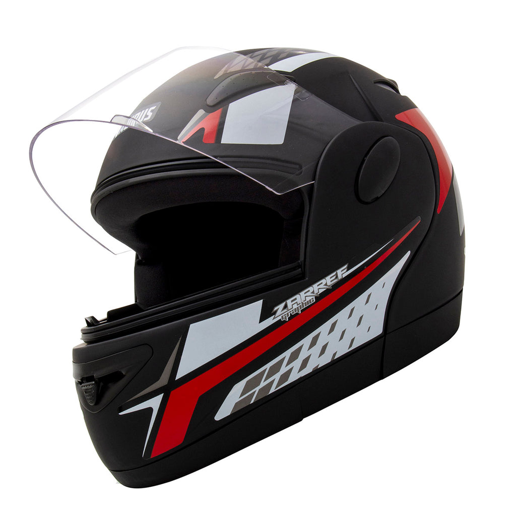 Capacete Zarref Graphic Preto Fosco