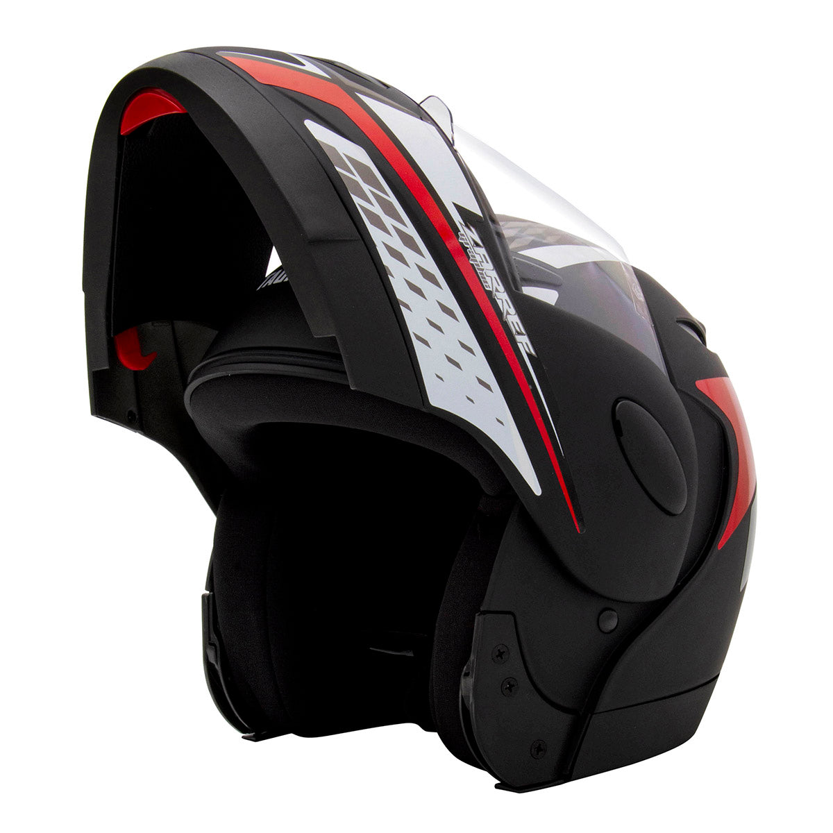 Capacete Zarref Graphic Preto Fosco