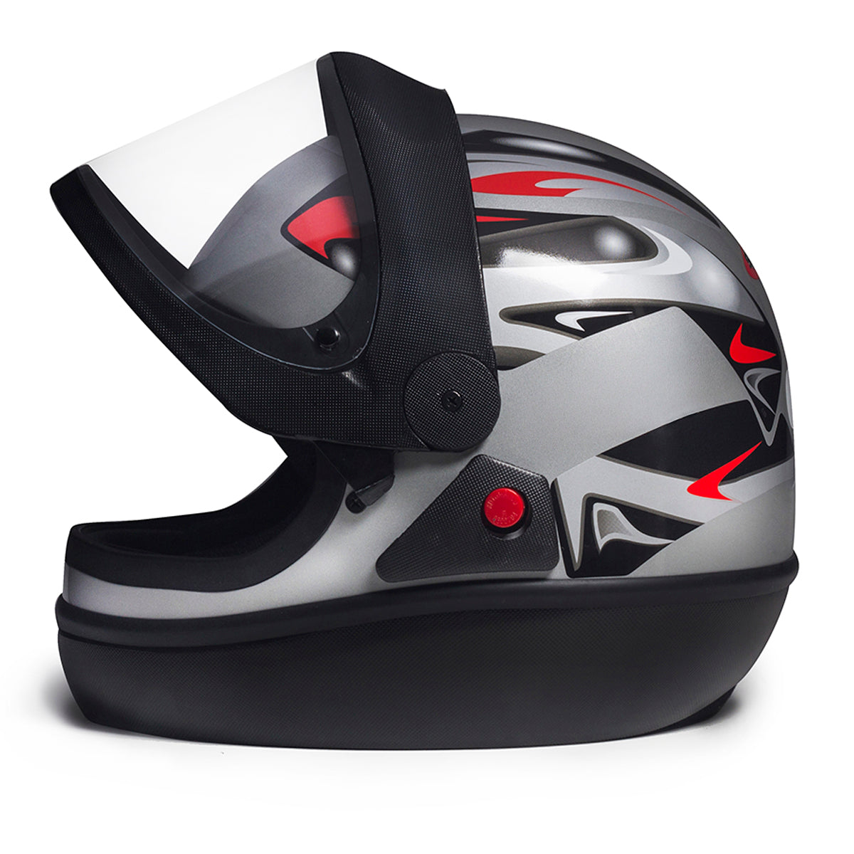 Capacete San Marino Graphic Prata