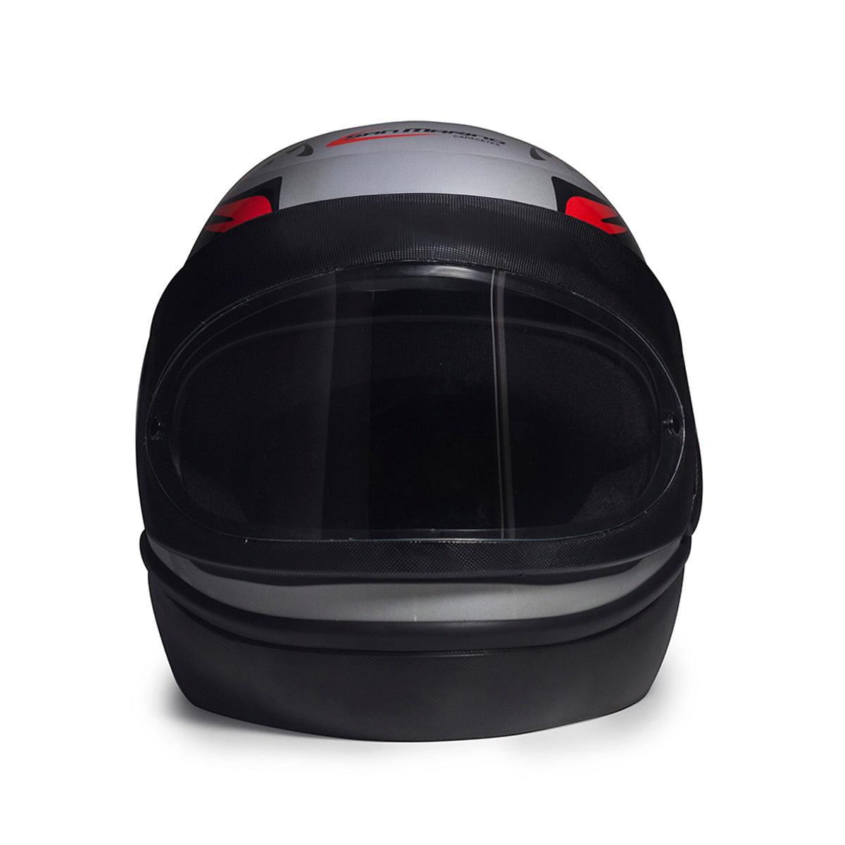 Capacete San Marino Graphic Prata