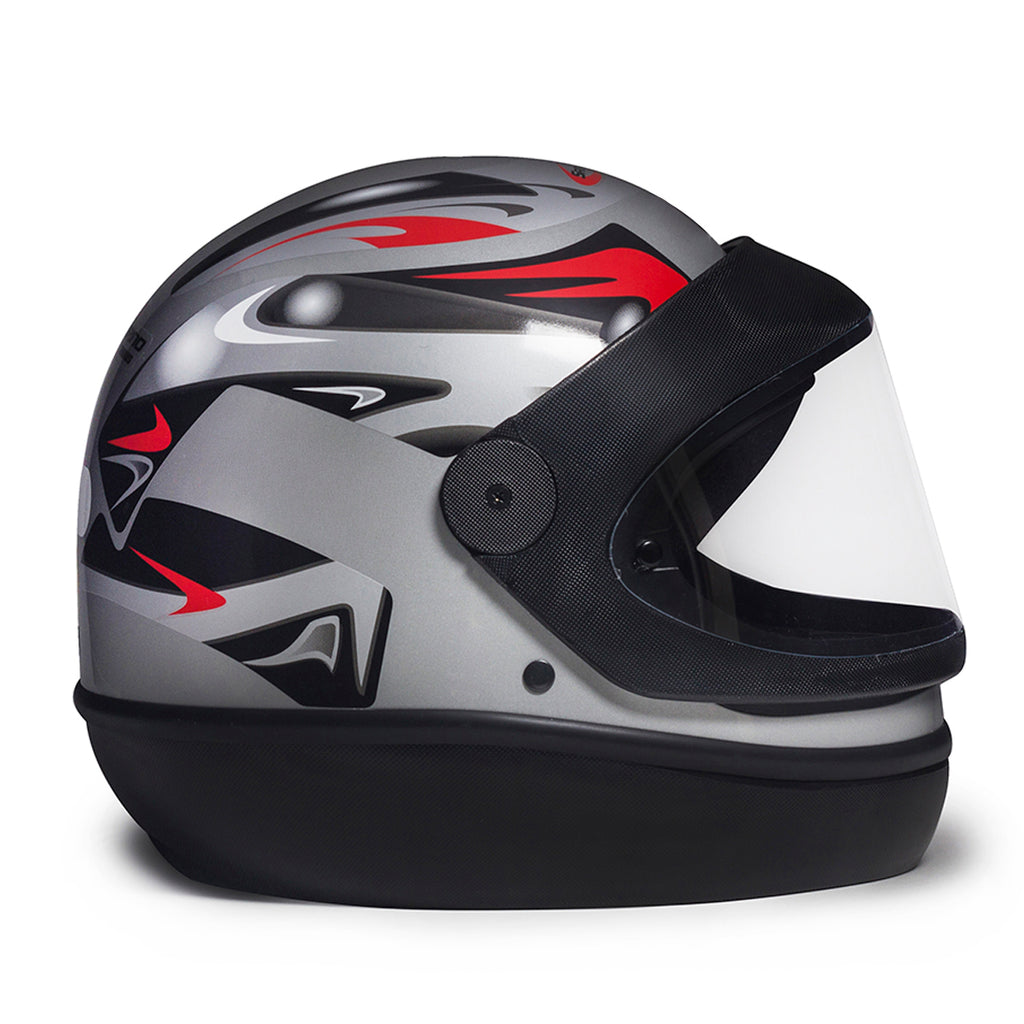 Capacete San Marino Graphic Prata