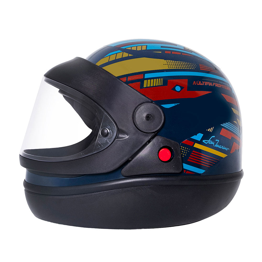 Capacete San Marino Ultima Fronteira Azul
