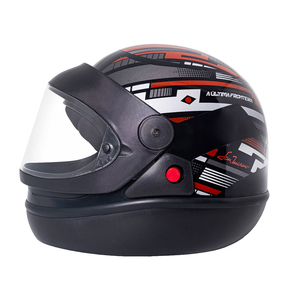 Capacete San Marino Ultima Fronteira Preto