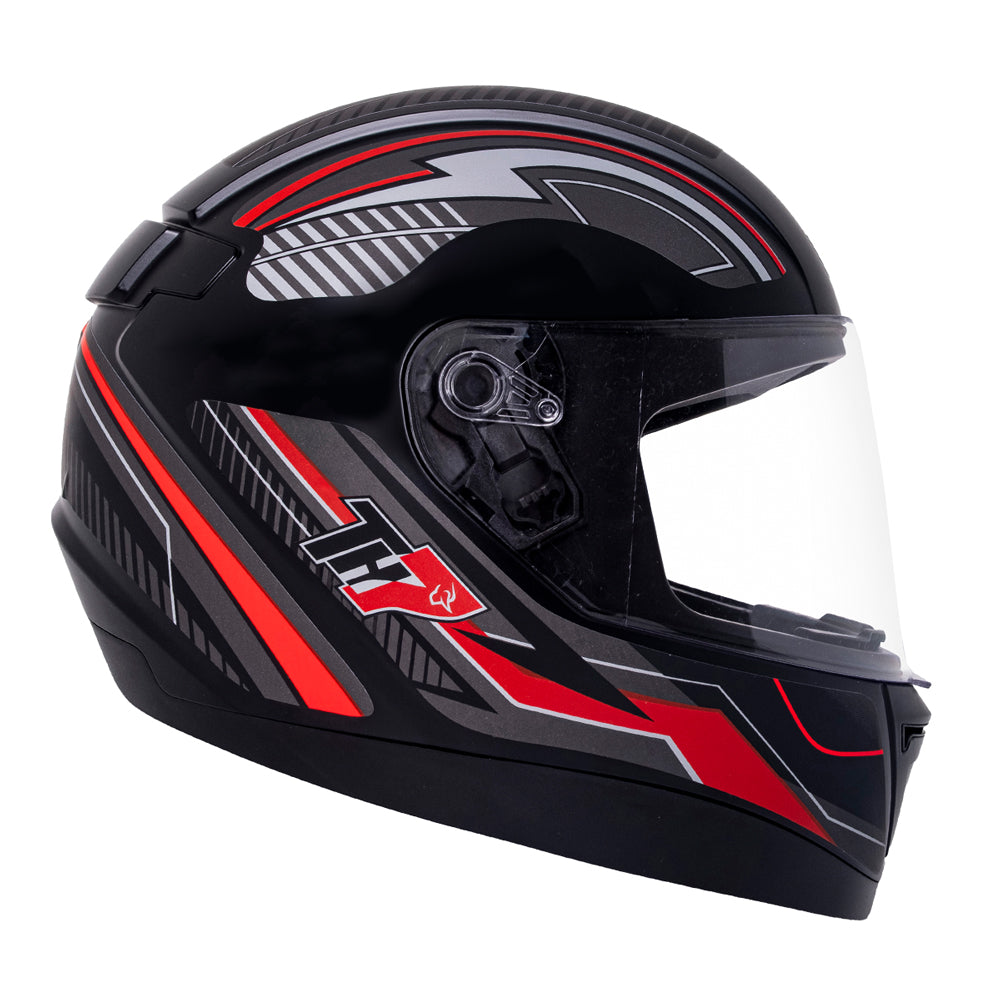 Capacete TH7 Trama Preto Brilho