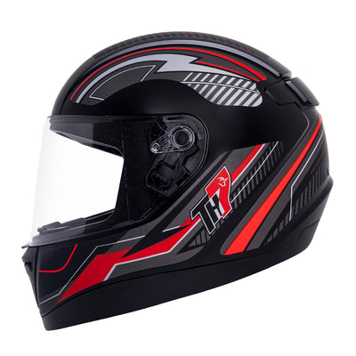 Capacete TH7 Trama Preto Fosco