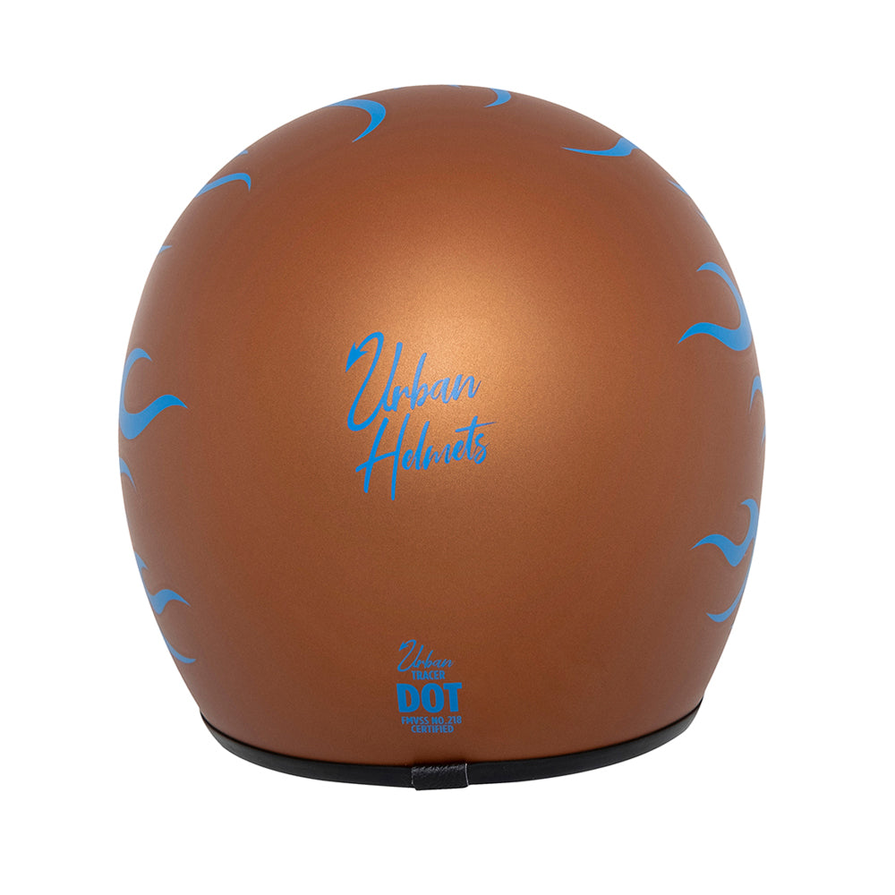 Capacete Urban Tracer Burning Bronze
