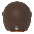 Capacete Urban Tracer S Marrom Fosco
