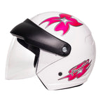Capacete Wind V3 Visor Femme Branco