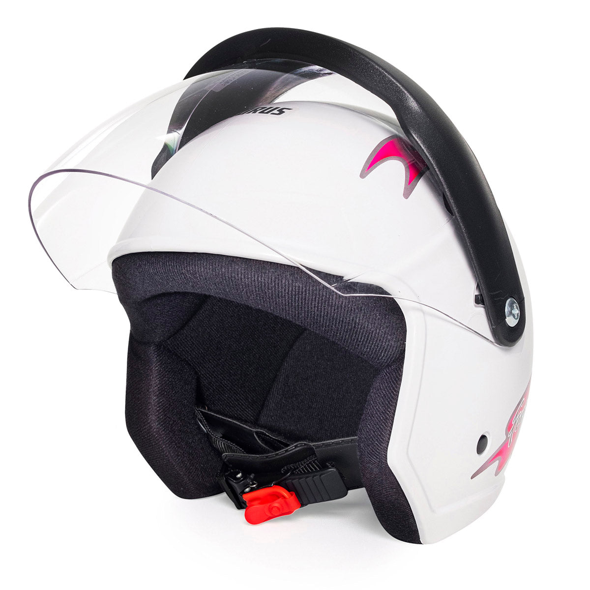 Capacete Wind V3 Visor Femme Branco