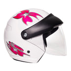 Capacete Wind V3 Visor Femme Branco